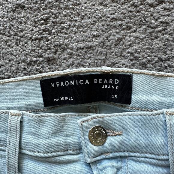 Veronica Beard Carson Ankle Flare High Rise Jeans - Picture 3 of 8